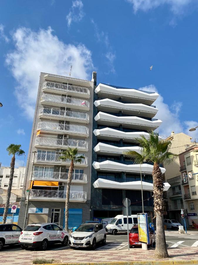 Lujoso Apartamento En 1ª Linea Recien Reformado Santa Pola Buitenkant foto